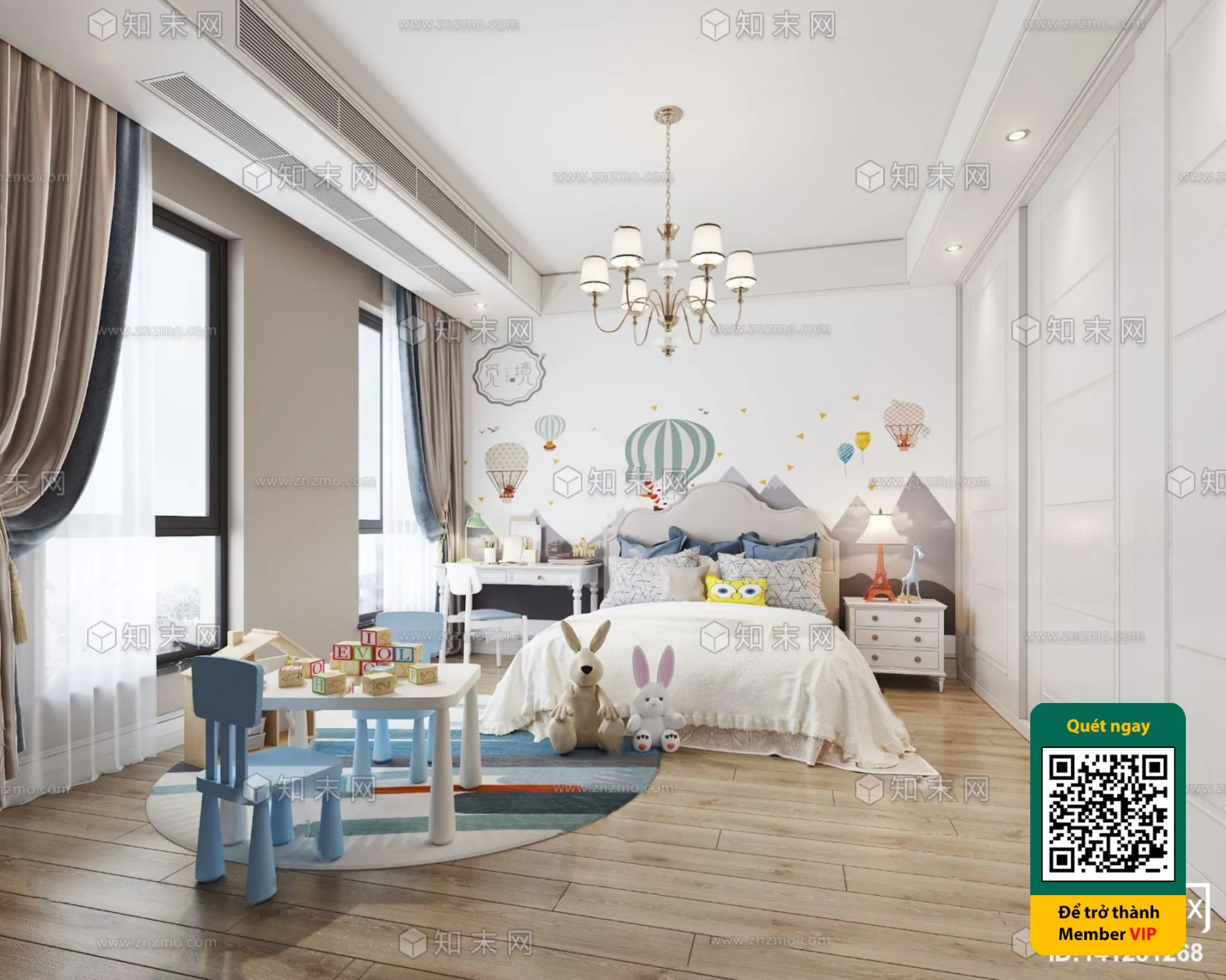 CHILDROOM SETS – VRAY / CORONA – 3D MODEL – 5698