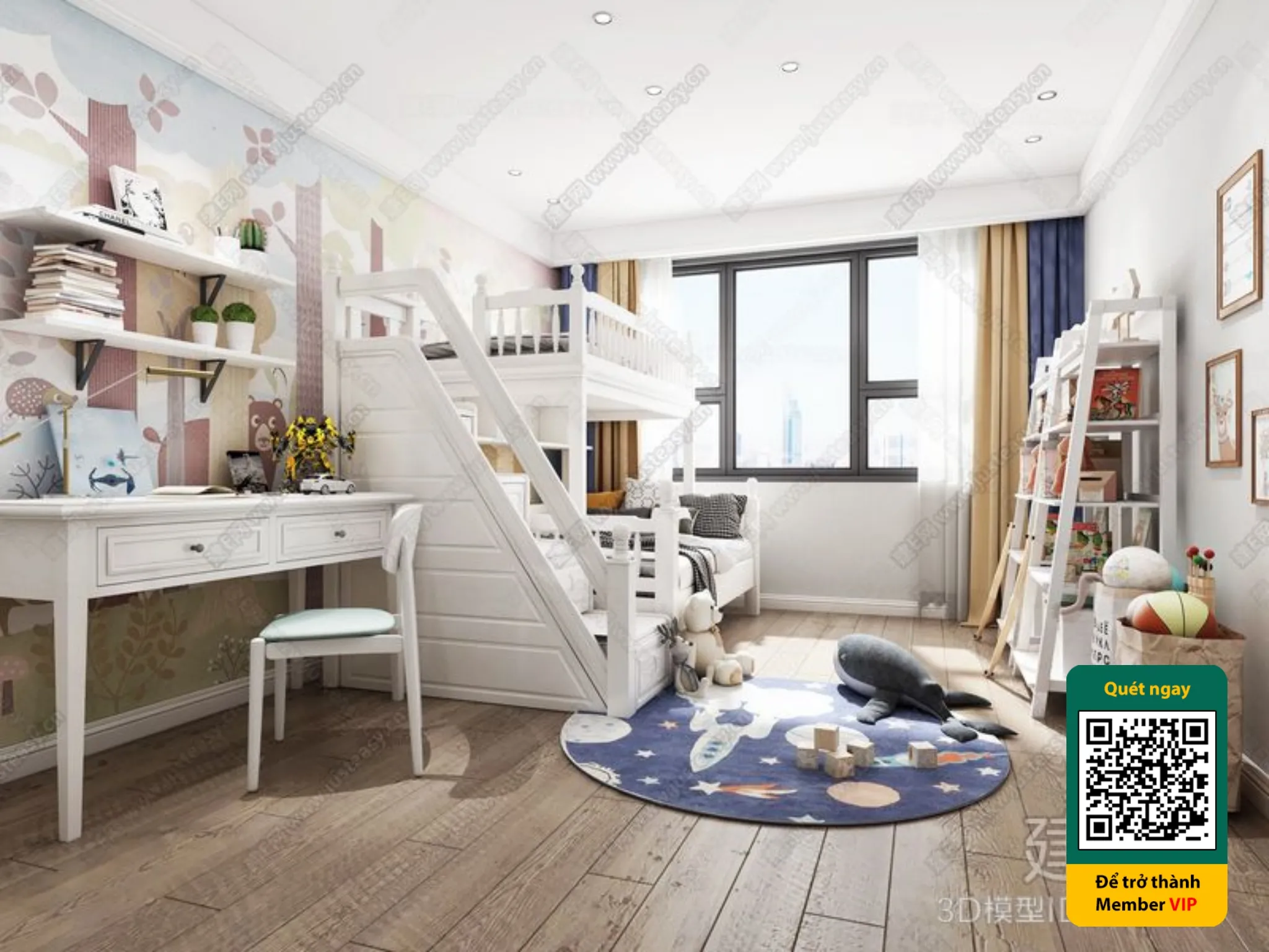 CHILDROOM SETS – VRAY / CORONA – 3D MODEL – 5712