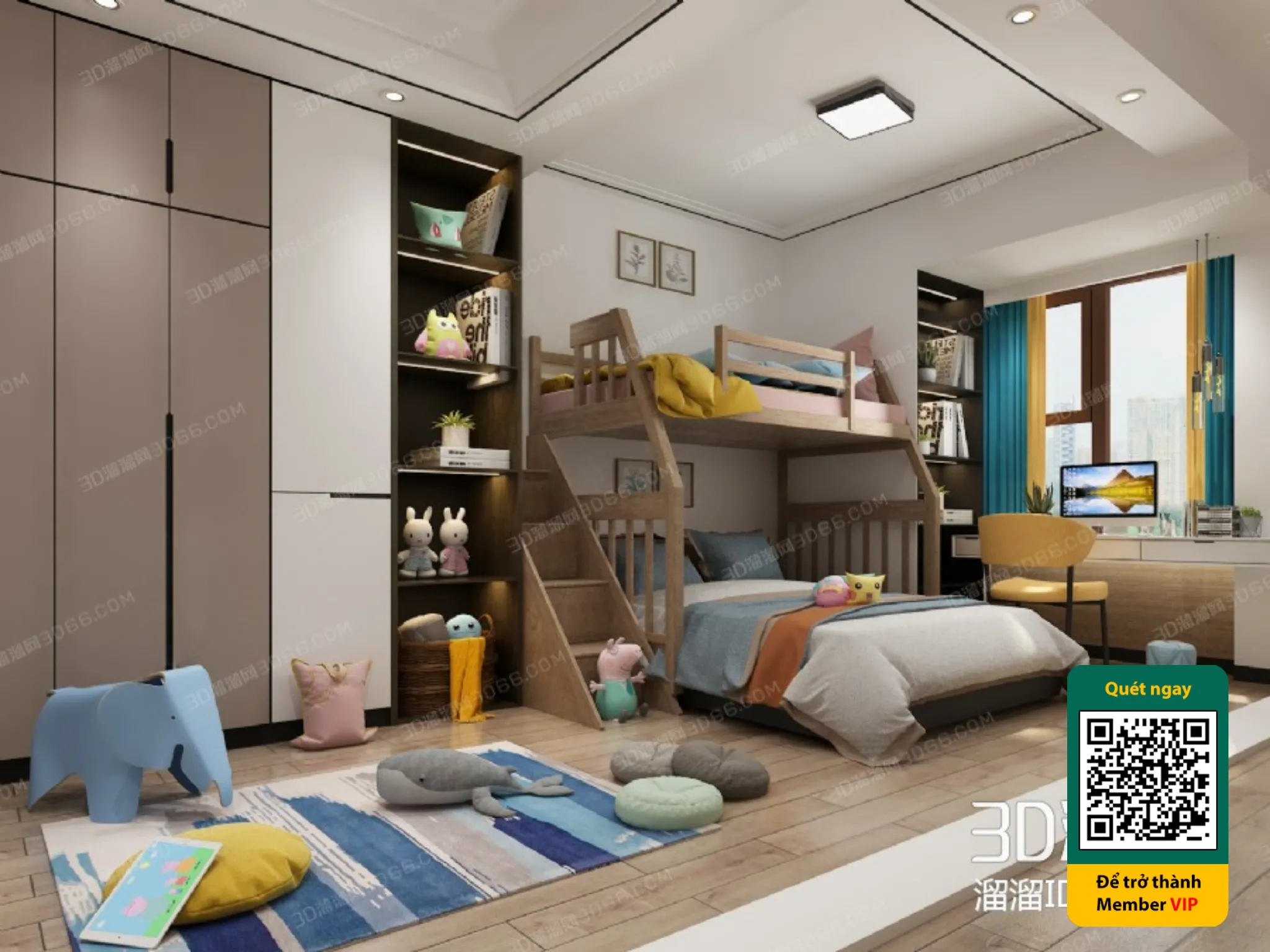 CHILDROOM SETS – VRAY / CORONA – 3D MODEL – 5721