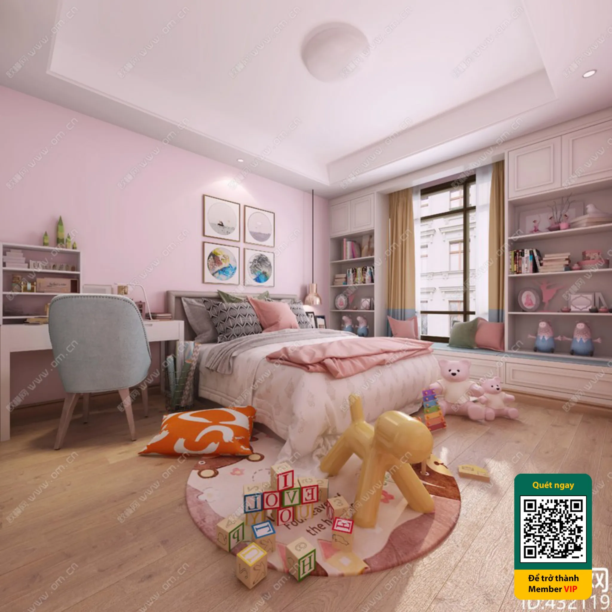 CHILDROOM SETS – VRAY / CORONA – 3D MODEL – 5722