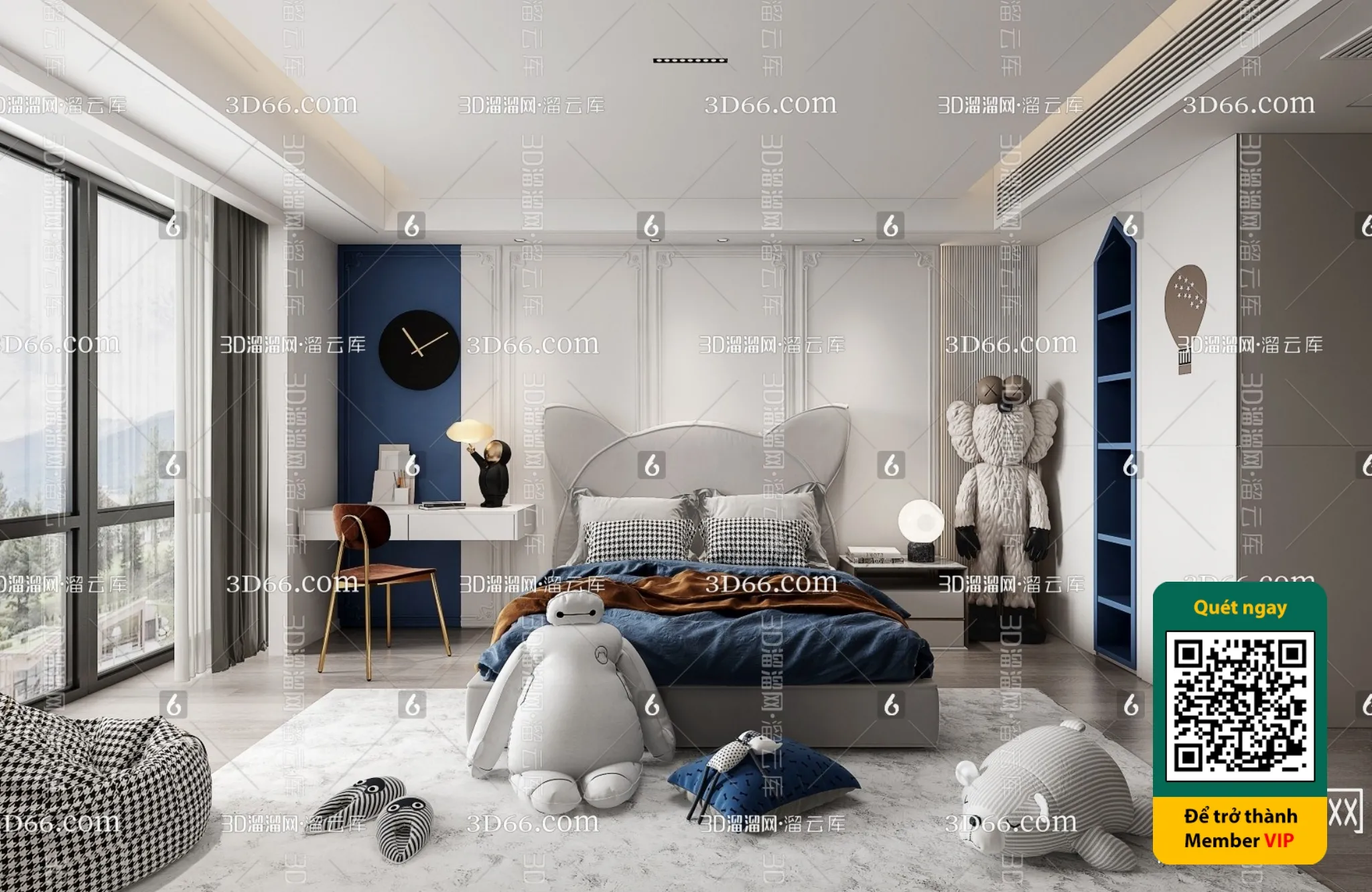 CHILDROOM SETS – VRAY / CORONA – 3D MODEL – 5867