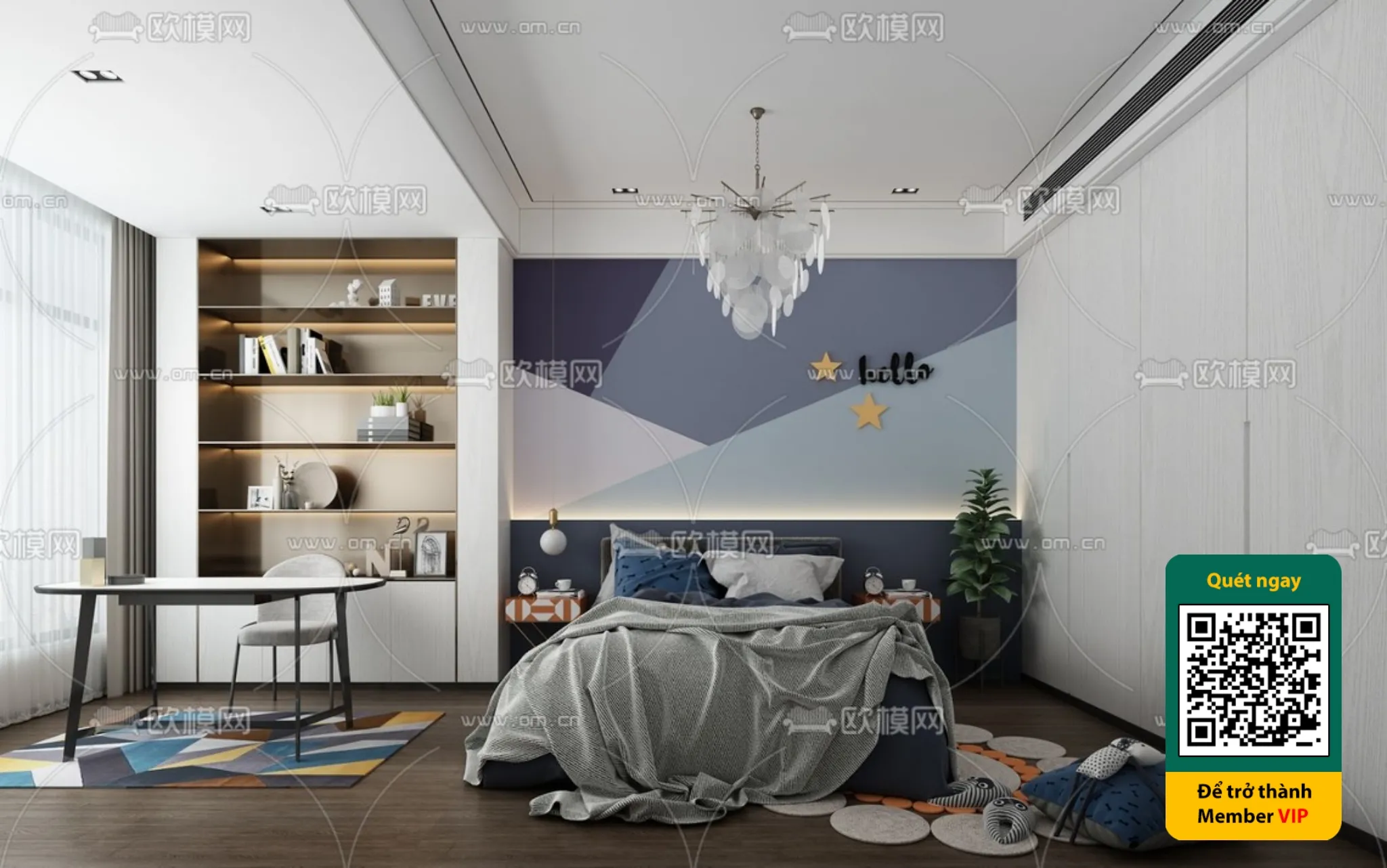 CHILDROOM SETS – VRAY / CORONA – 3D MODEL – 5895