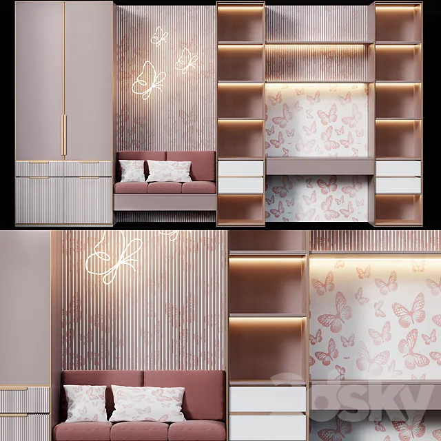 Childroom_3 3ds Max