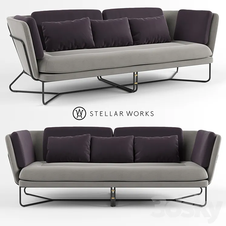 cHILLAX SOFA 3DS Max