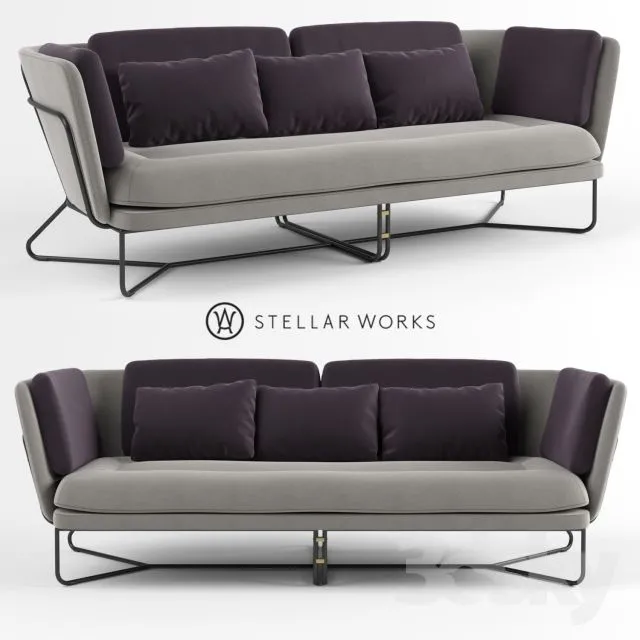 cHILLAX SOFA 3dsMax Model