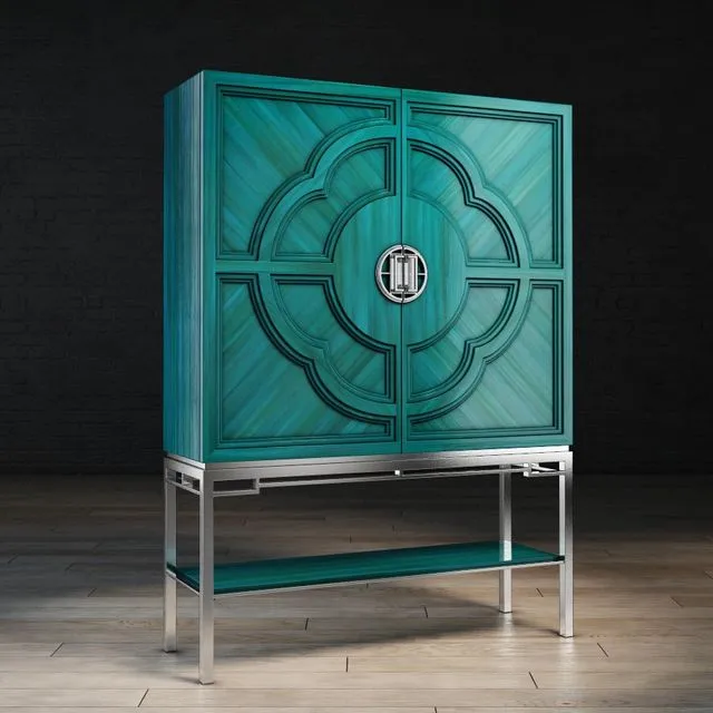 Chin Hua Lotus Bar Cabinet 3dsMax Model