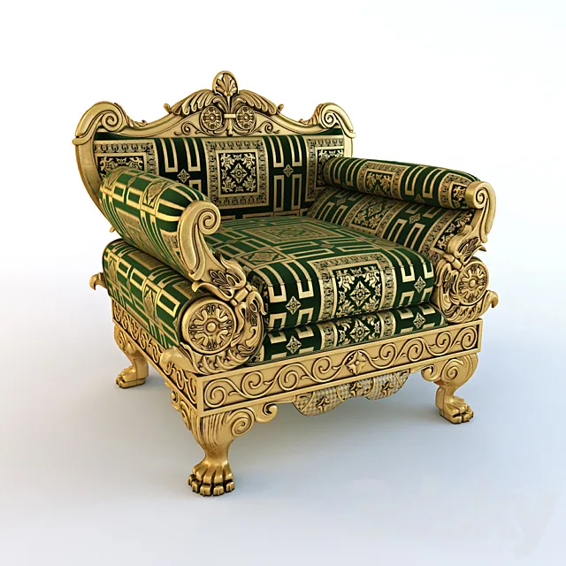 Chinese Chair 3DS Max Model