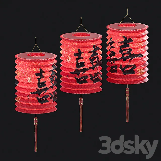 Chinese lantern 2 Chinese Lantern 2 3ds Max