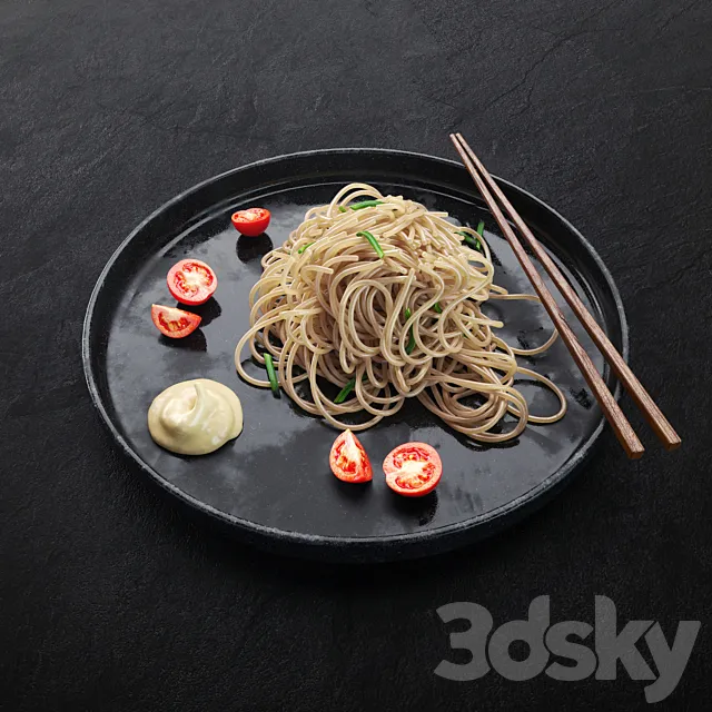 Chinese noodles 3DSMax File
