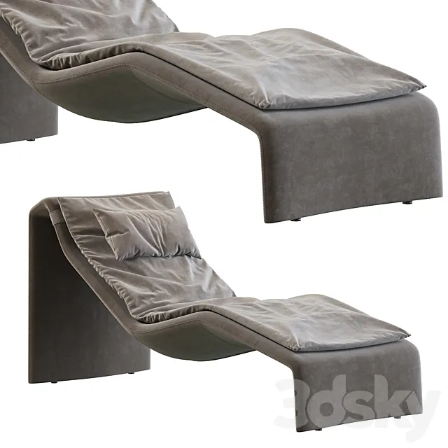 Chiron Bugatti Home chaise Lounger 3DSMax File