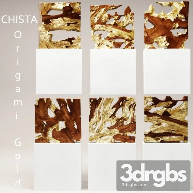 Chista Origami Gold 3dsmax Download