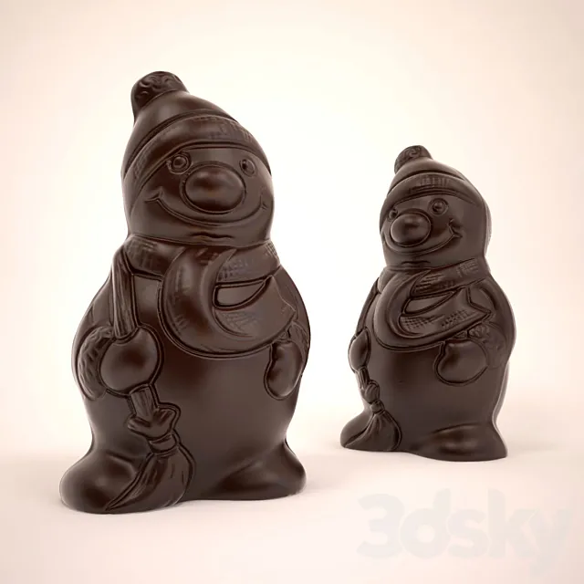 CHOCOLATE – Frosty the Snowman 3DS Max Model