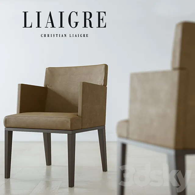 Christian Liaigre- Toribio Chair 3DSMax File