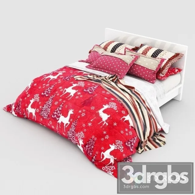 Christmas Bed 3dsmax Download