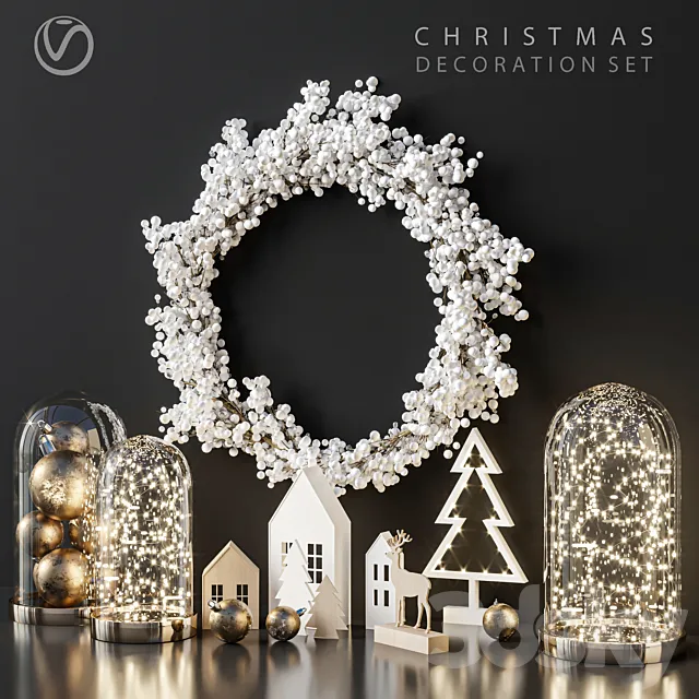 Christmas Decoration Set_02 3DSMax File