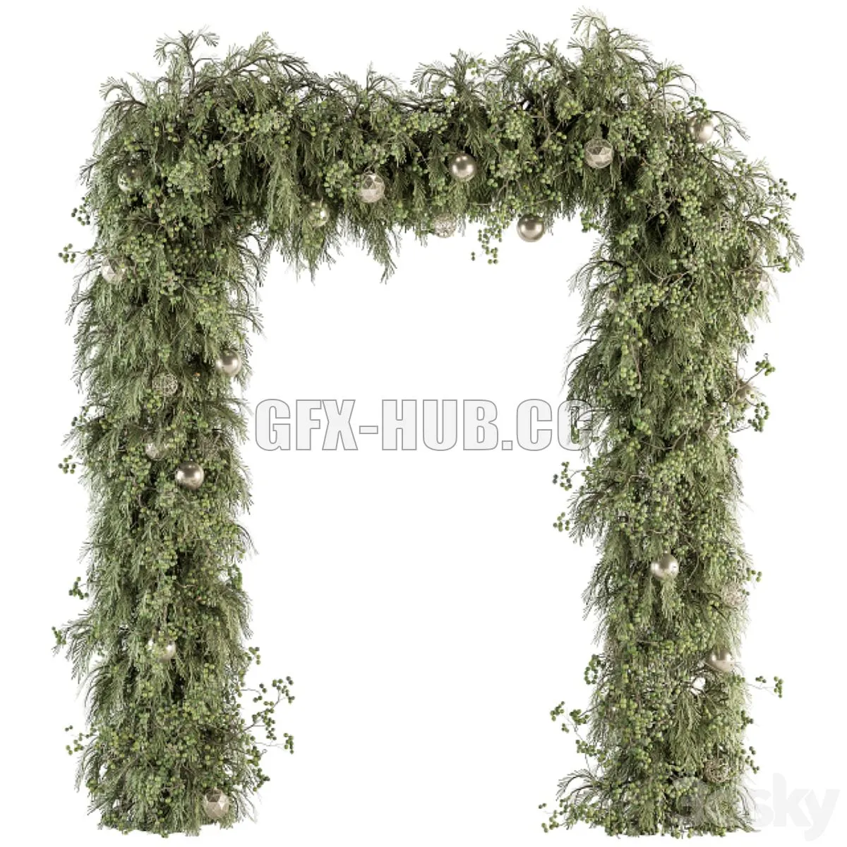 Christmas Set 32 3dsMax Model