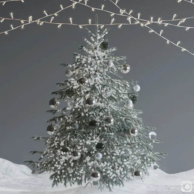 Christmas Tree 14. Corona 3dsMax Model