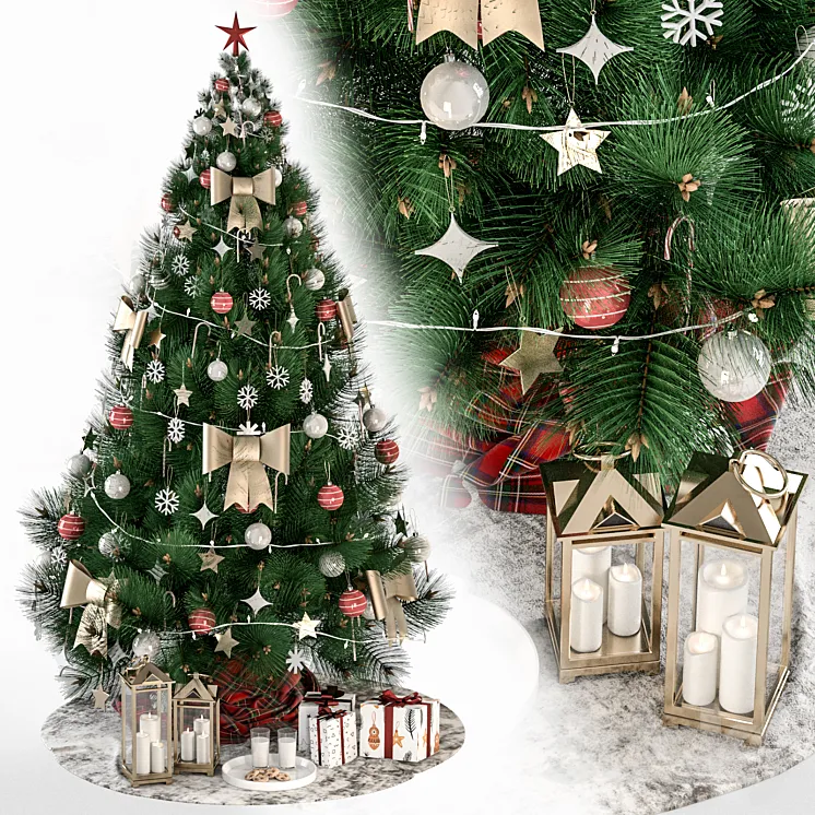 Christmas tree 2020 3DS Max