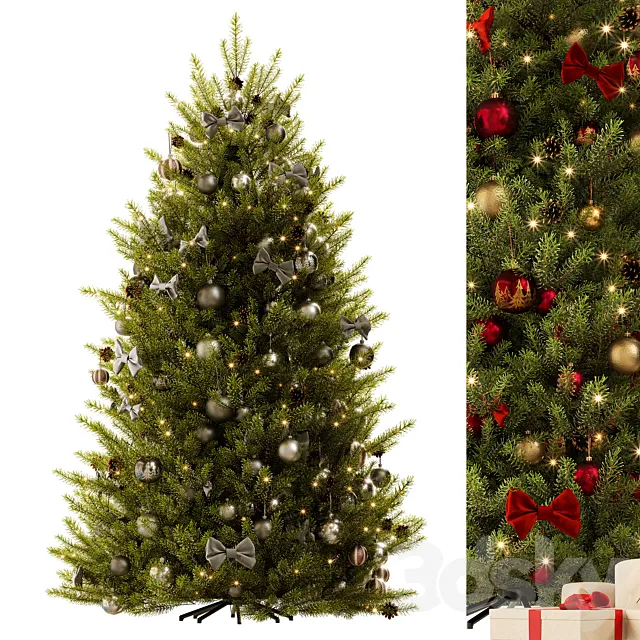 Christmas tree 3ds Max
