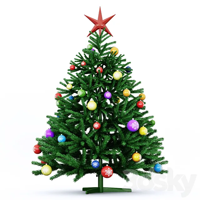 Christmas Tree 3DSMax File