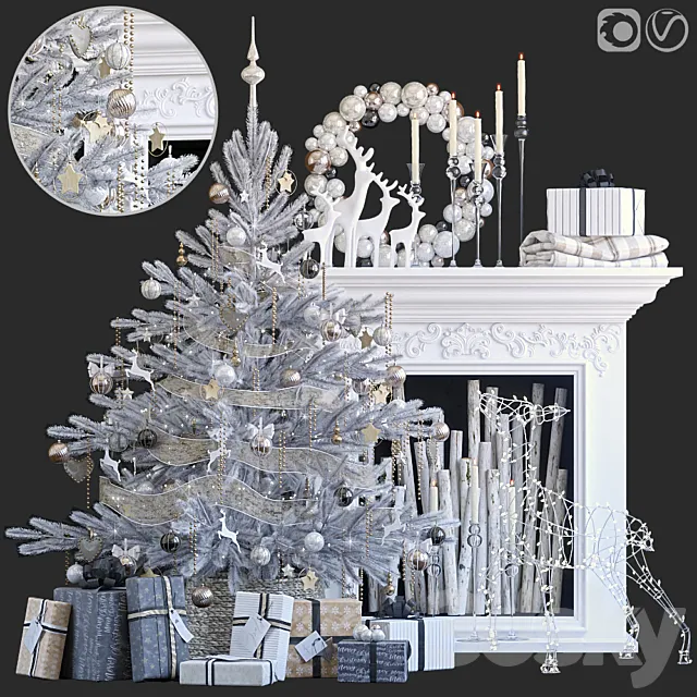 Christmas tree 5 3DSMax File