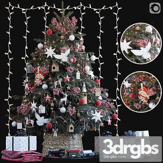 Christmas tree 6. corona 3dsmax Download