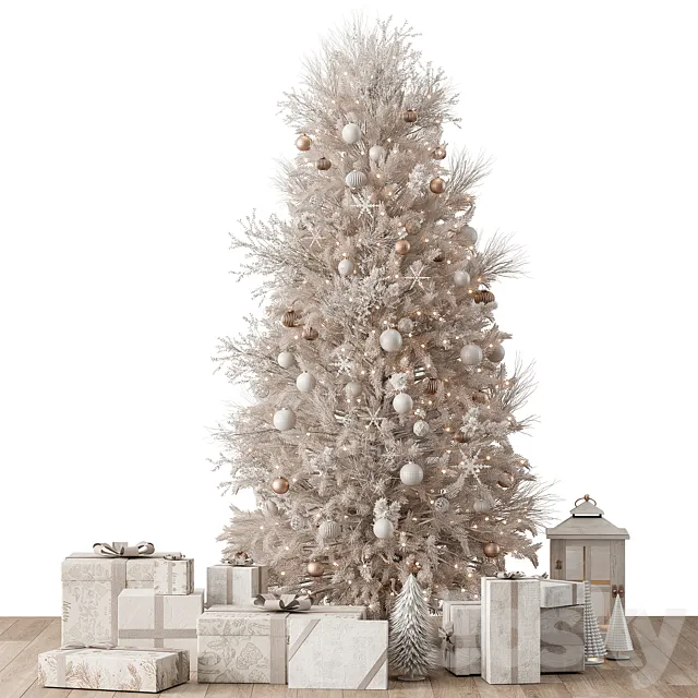 Christmas Tree and Decoration 43 3ds Max