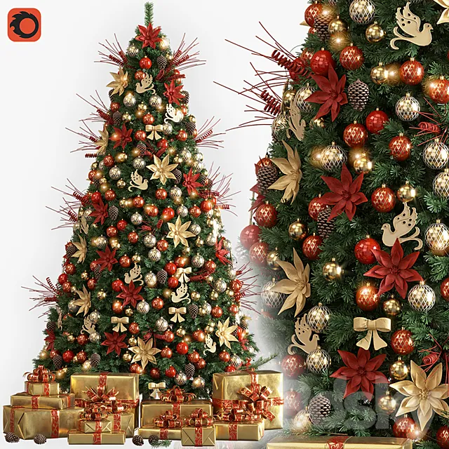 Christmas tree corona 3DSMax File