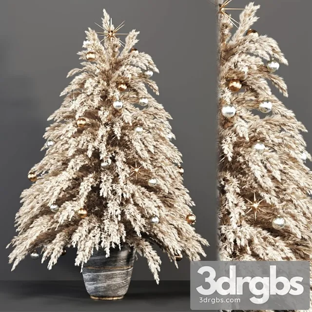 Christmas tree – dried plant-002