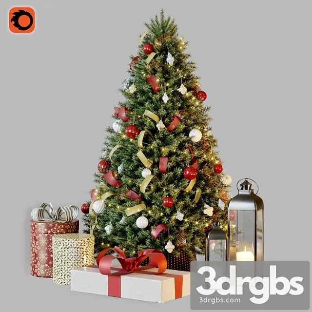 Christmas Tree With Decor 1 3dsmax Download