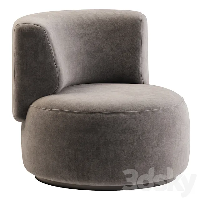 Christophe Delcourt Armchair 3dsMax Model