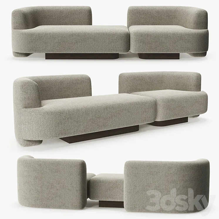 Christophe Delcourt – POP sofa 3DS Max