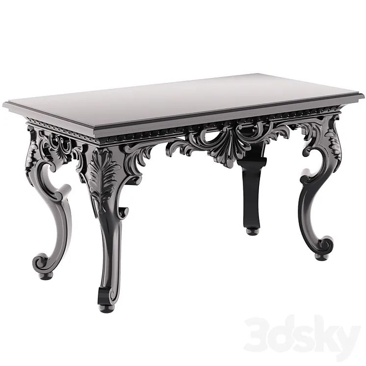 christopher guy aquitaine console table 3DS Max
