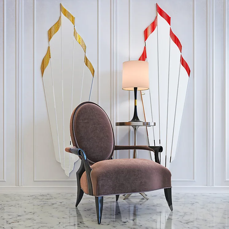 Christopher Guy Interior Set 3DS Max