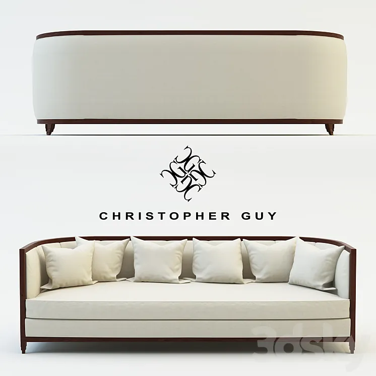 Christopher Guy MINERVA Sofa 3DS Max