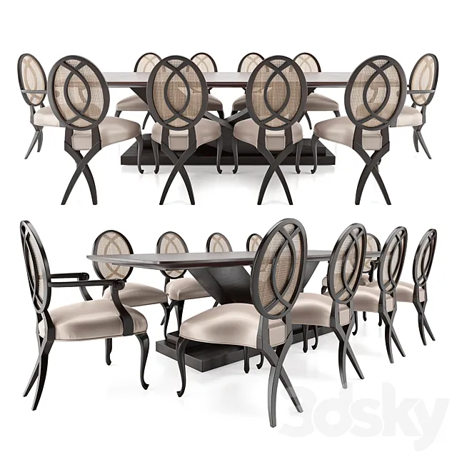Christopher Guy – Set Table CG3A1 3DSMax File