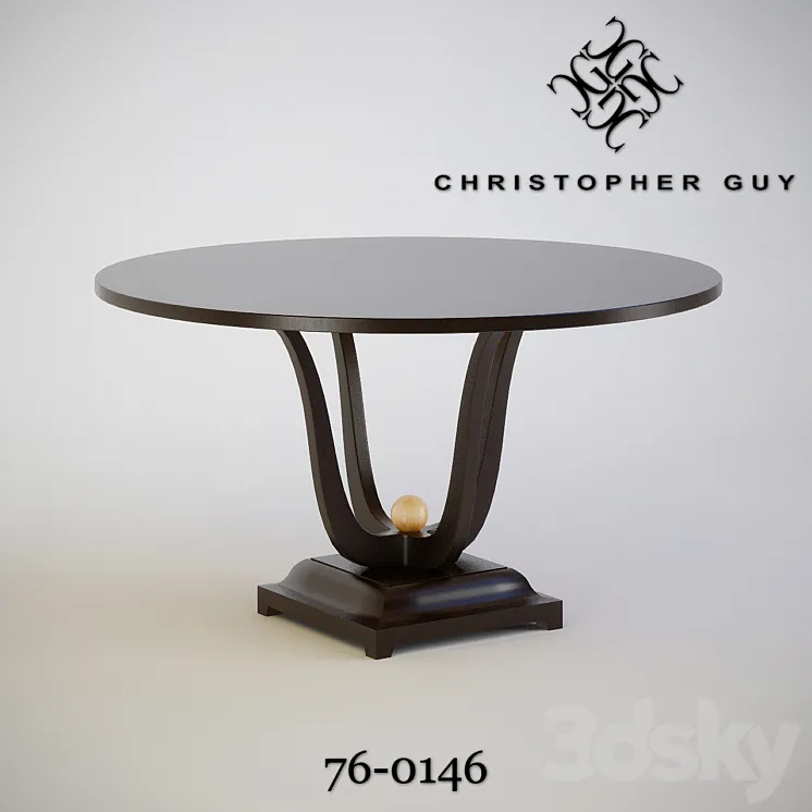 Christopher Guy Table 76-0146 3DS Max