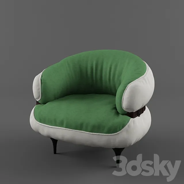 CHUBBY CHIC armchair 3DSMax File