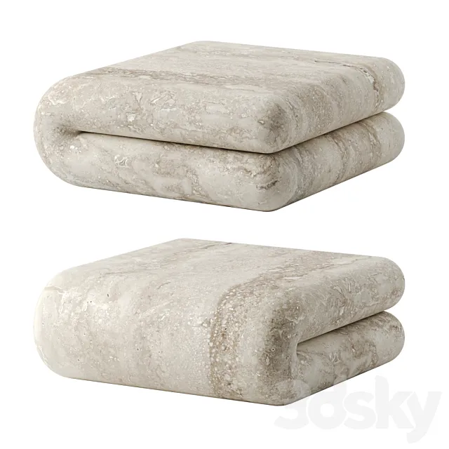 Chubby Coffee Table by Arthur Vallin 3DSMax File