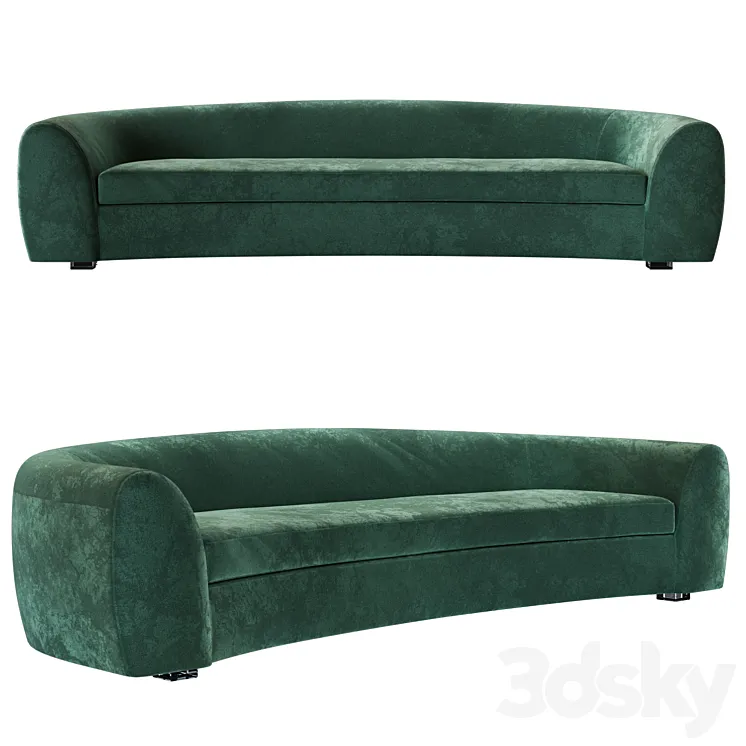 Chubby sofa 3DS Max Model