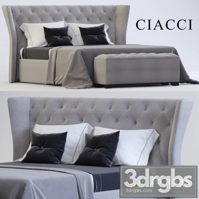 Ciacci Desire Bed 02 3dsmax Download