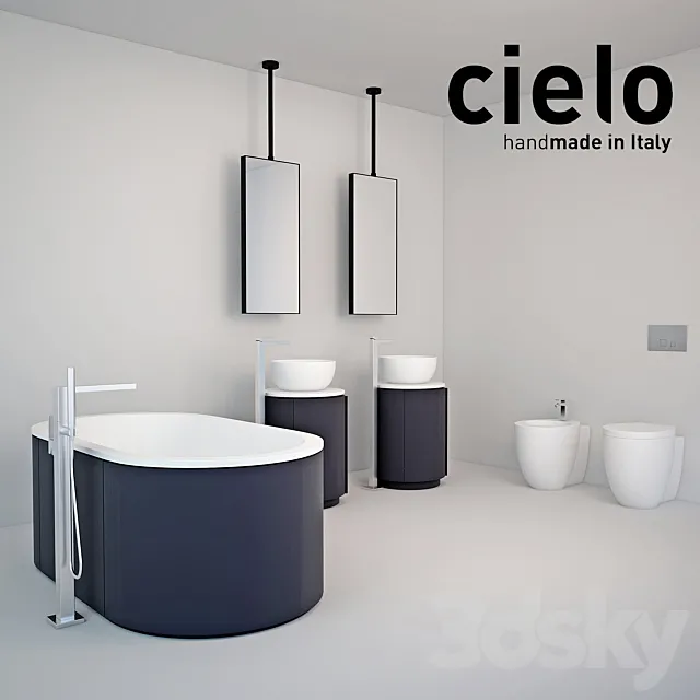 Cielo collection Arcadia + Fantini collection MINT 3DS Max Model