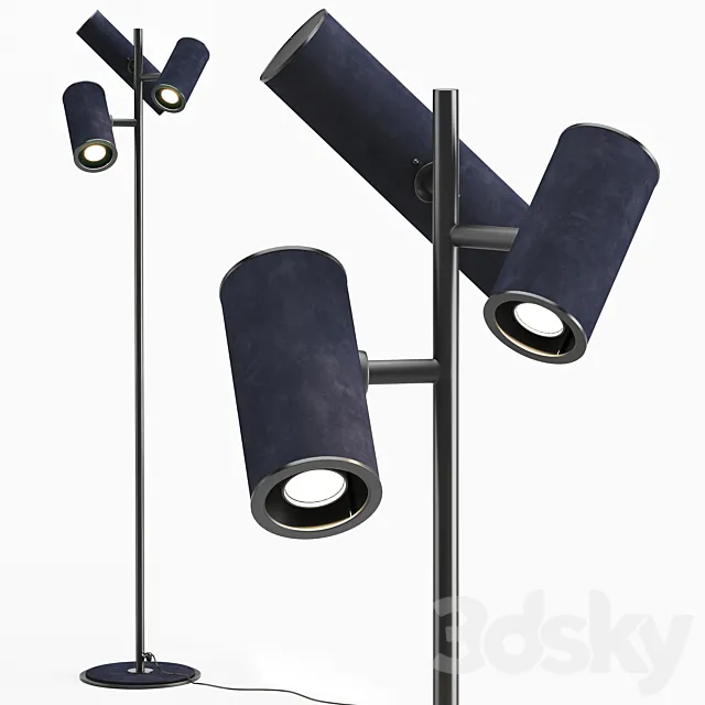 Cierre imbottiti andromeda floor lamp 3DS Max Model