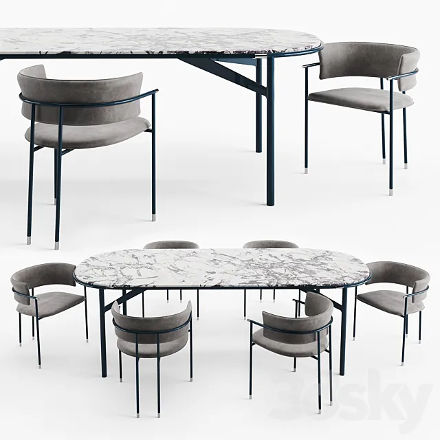 Cierre Imbottiti Mac Kitchen group 3ds Max