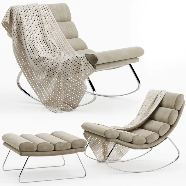Cierre imbottiti monet armchair 3dsMax Model
