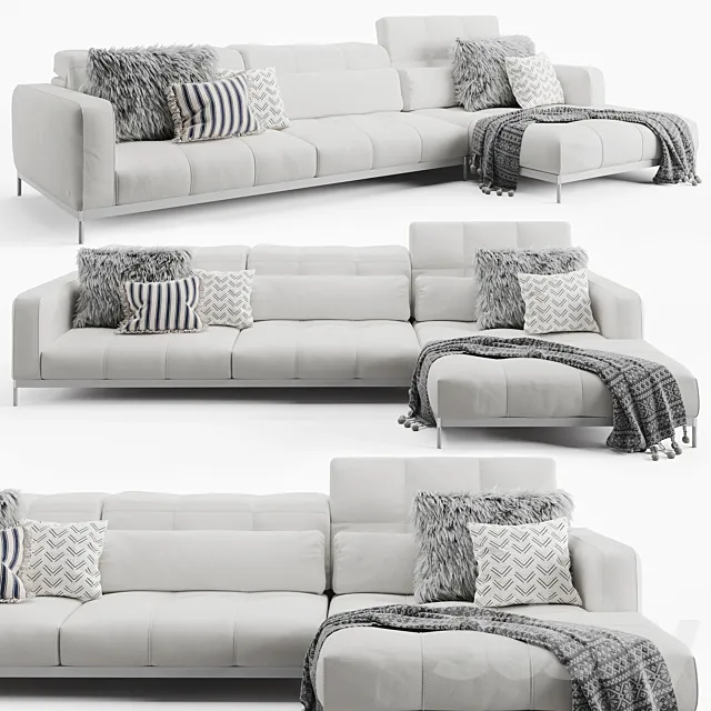Cierre Imbottiti Oscar Sofa A29 + 16G 3DSMax File