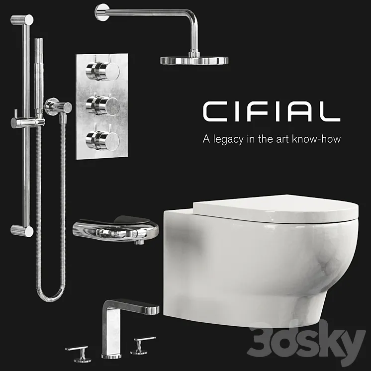 Cifial BATH SOLUTIONS 3DS Max