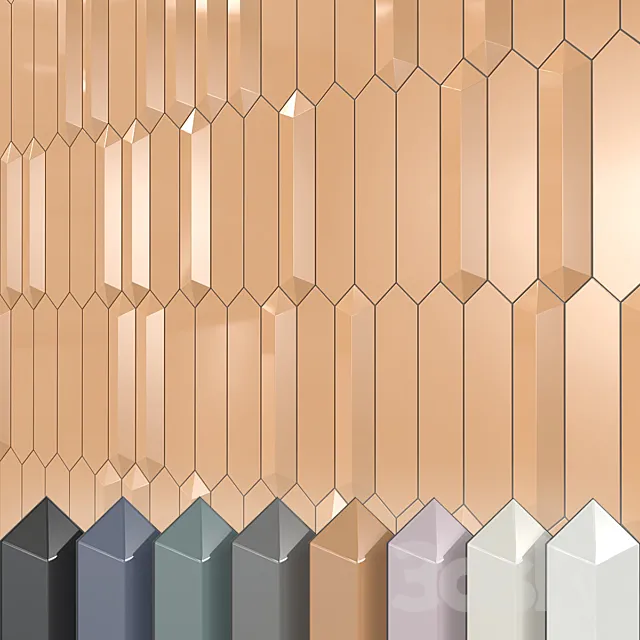 Cifre Dimsey tile. 3ds Max