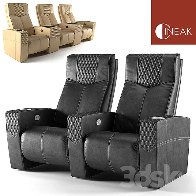 Cineak ferrier seating 3DS Max Model