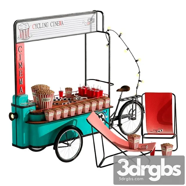 Cinema Cart Set 1 3dsmax Download